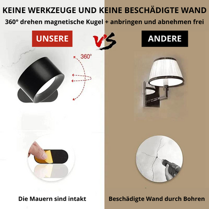 Manuela™ | Magnetische Wandleuchte