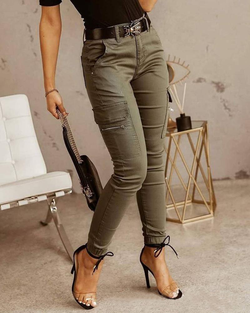 Zoe™ | Cargo-Jeans für Frauen