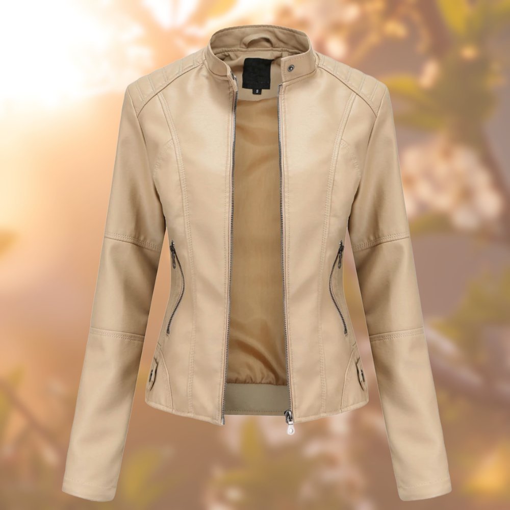 Helena™ | Elegante Lederjacke