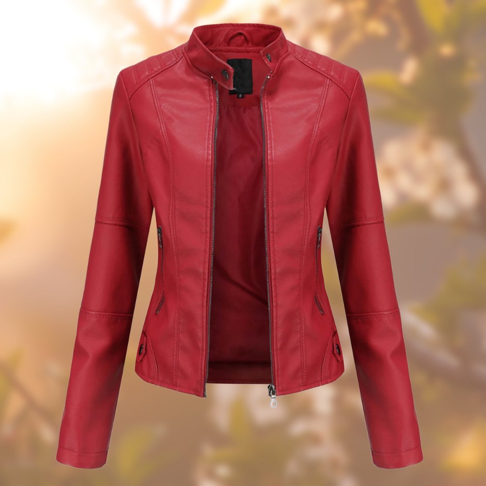 Helena™ | Elegante Lederjacke